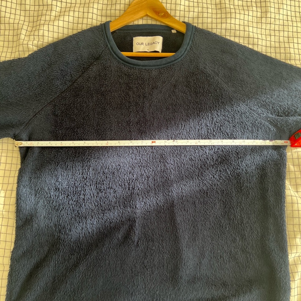 Our Legacy - Navy Polarfleece - 52 - XL